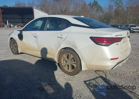 2021 Nissan Sentra Sv Xtronic Cvt z USA, uszkodzony, nr VIN 3N1AB8CV5MY243547